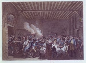 Arresten af Ludvig XVI (1754-93) i Varennes, 22. juni 1791